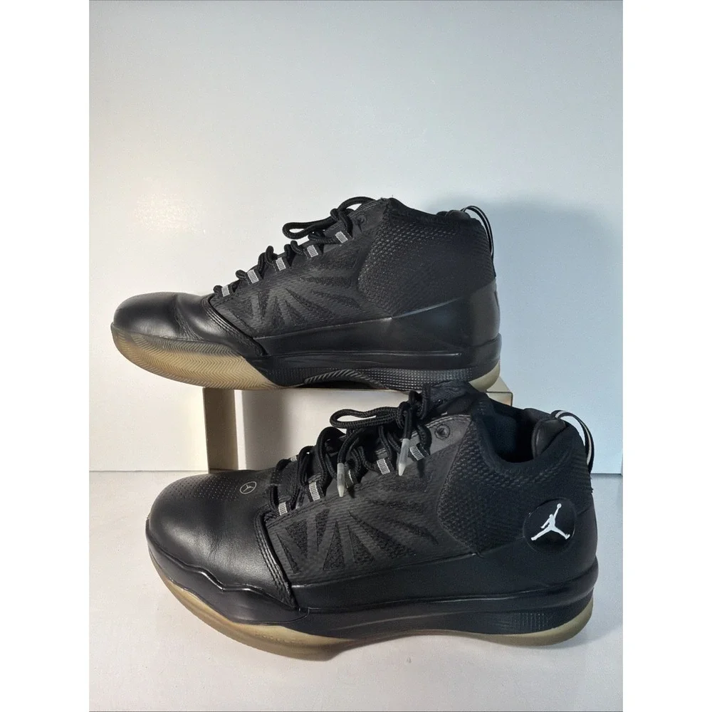 Nike Air Jordan CP3 IV Chris Paul Shoes Black Silver 428821-002 Men's Size 11